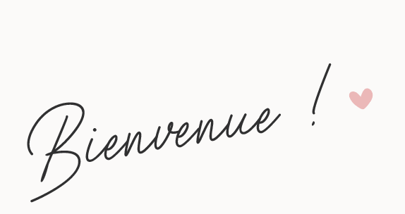 mot bienvenue écrit en manuscrit 