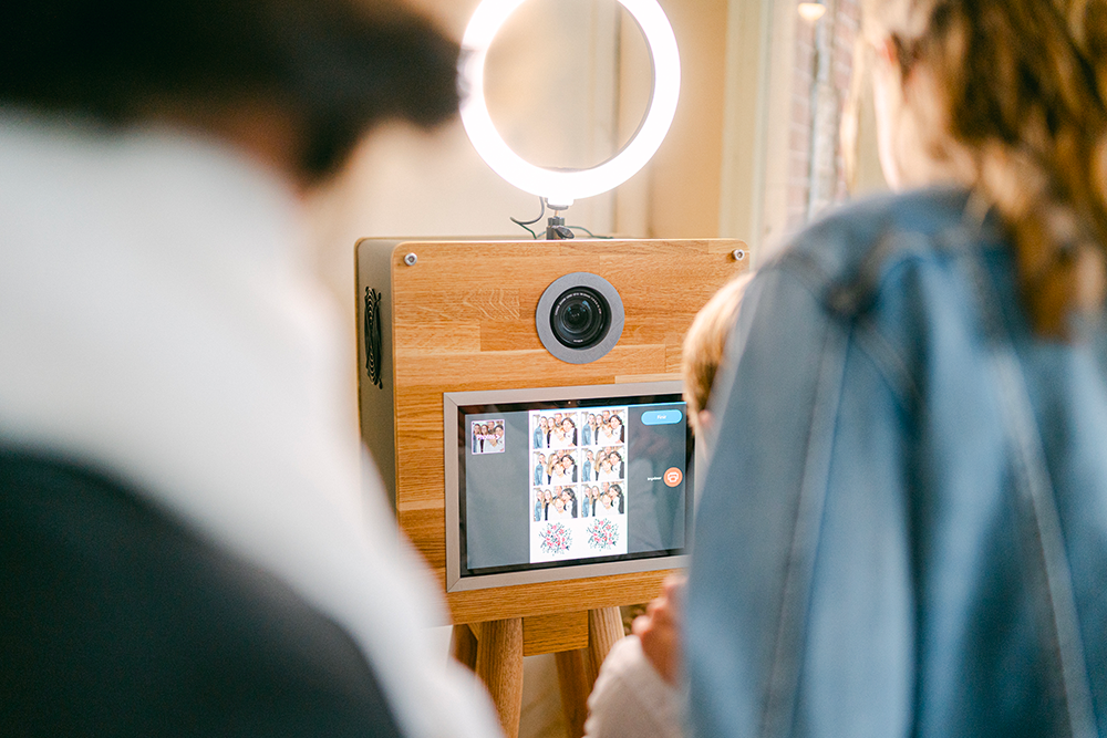 photobooth pendant un événement 