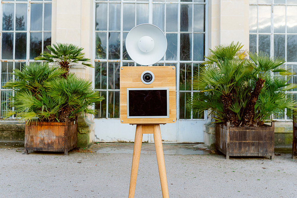 photobooth installé pour un événement d'entreprise
